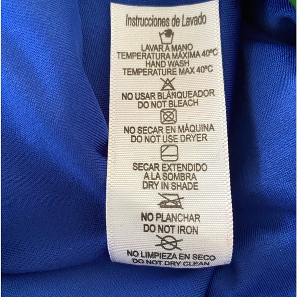 Tropical two piece floral Bathingsuit. Made in Colombia. NEW - Picture 8 of 8